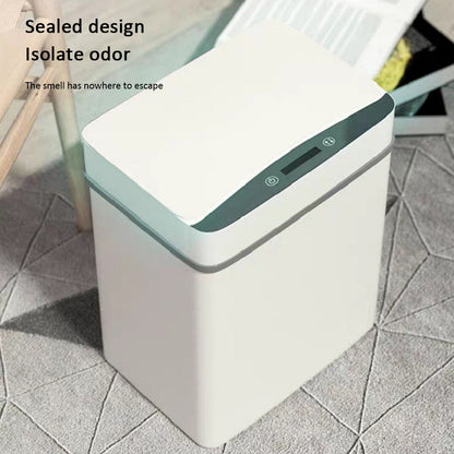 Automatic Induction Flip Trash Can