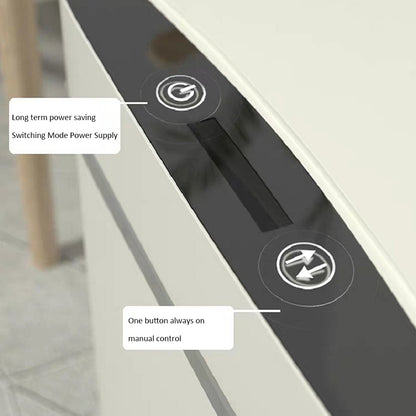 Automatic Induction Flip Trash Can