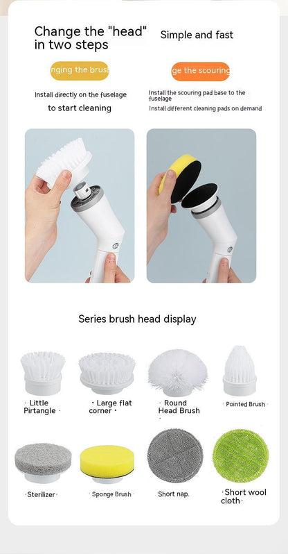 Electric Telescopic Scrubber